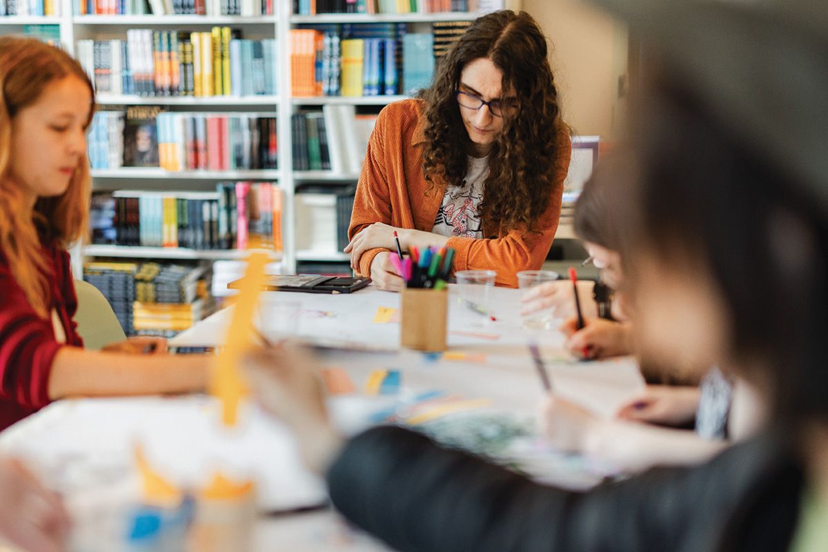 late night art with illustrators north