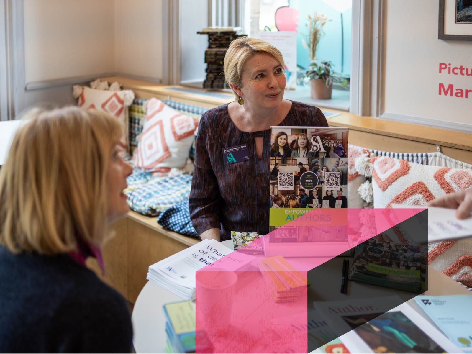 society of authors members drop in